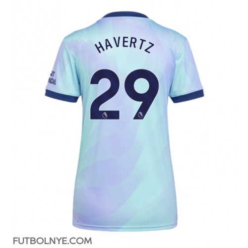 Camiseta Arsenal Kai Havertz #29 Tercera Equipación para mujer 2024-25 manga corta